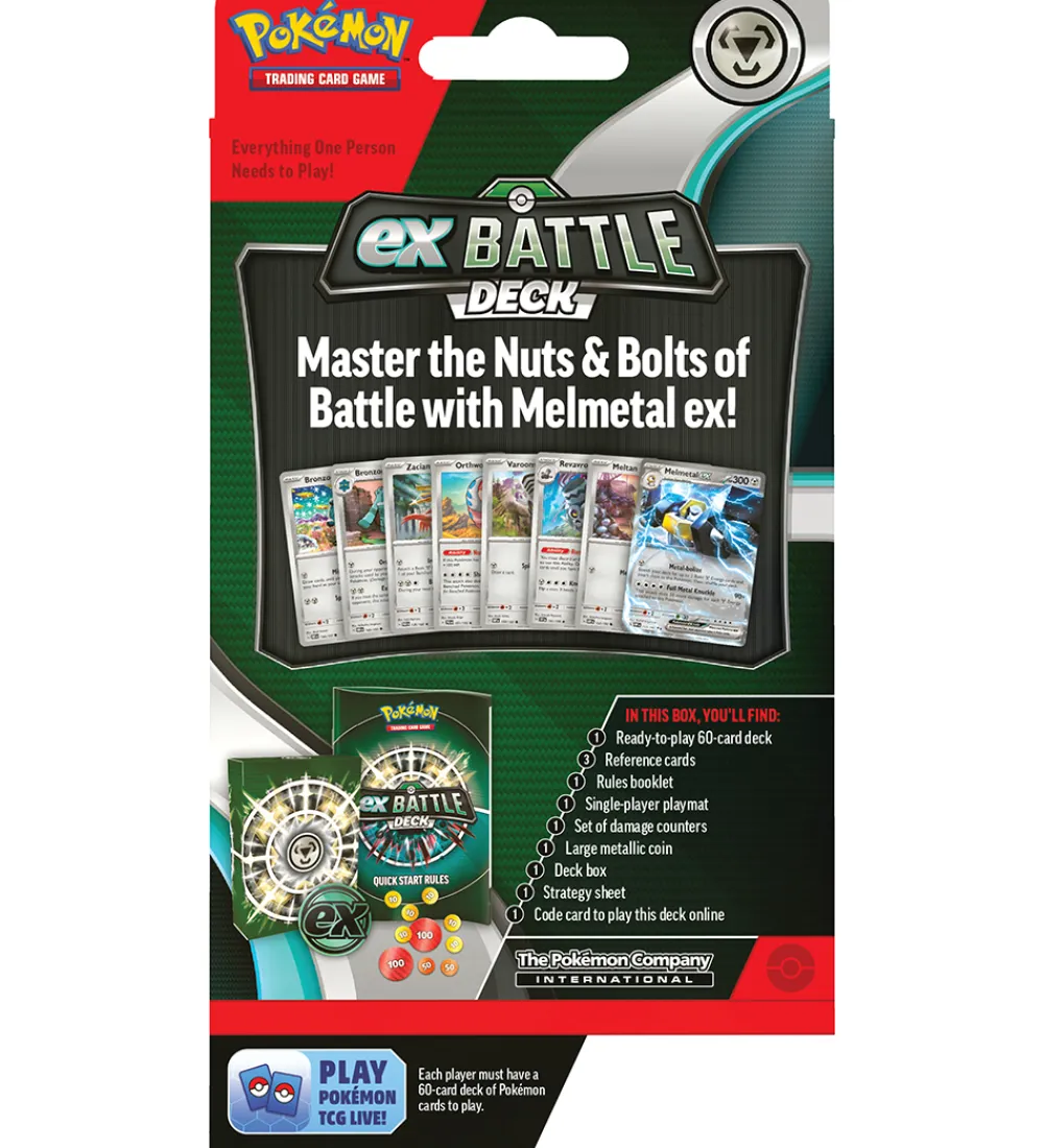 Samlekort-Pokémon Samlekort - Battle Deck - Melmetal ex