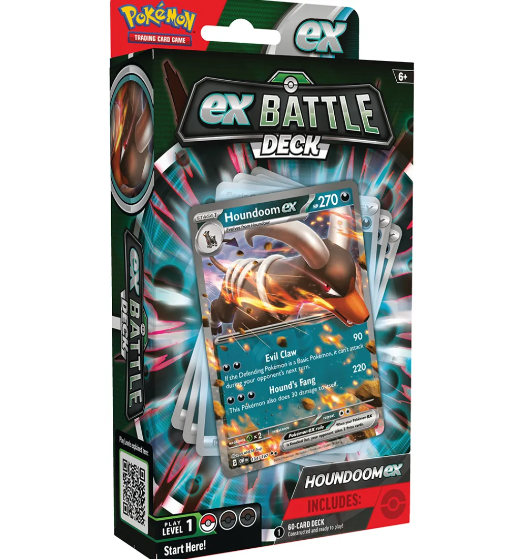 Pokémon Samlekort*Samlekort - Battle Deck - Houndoom ex
