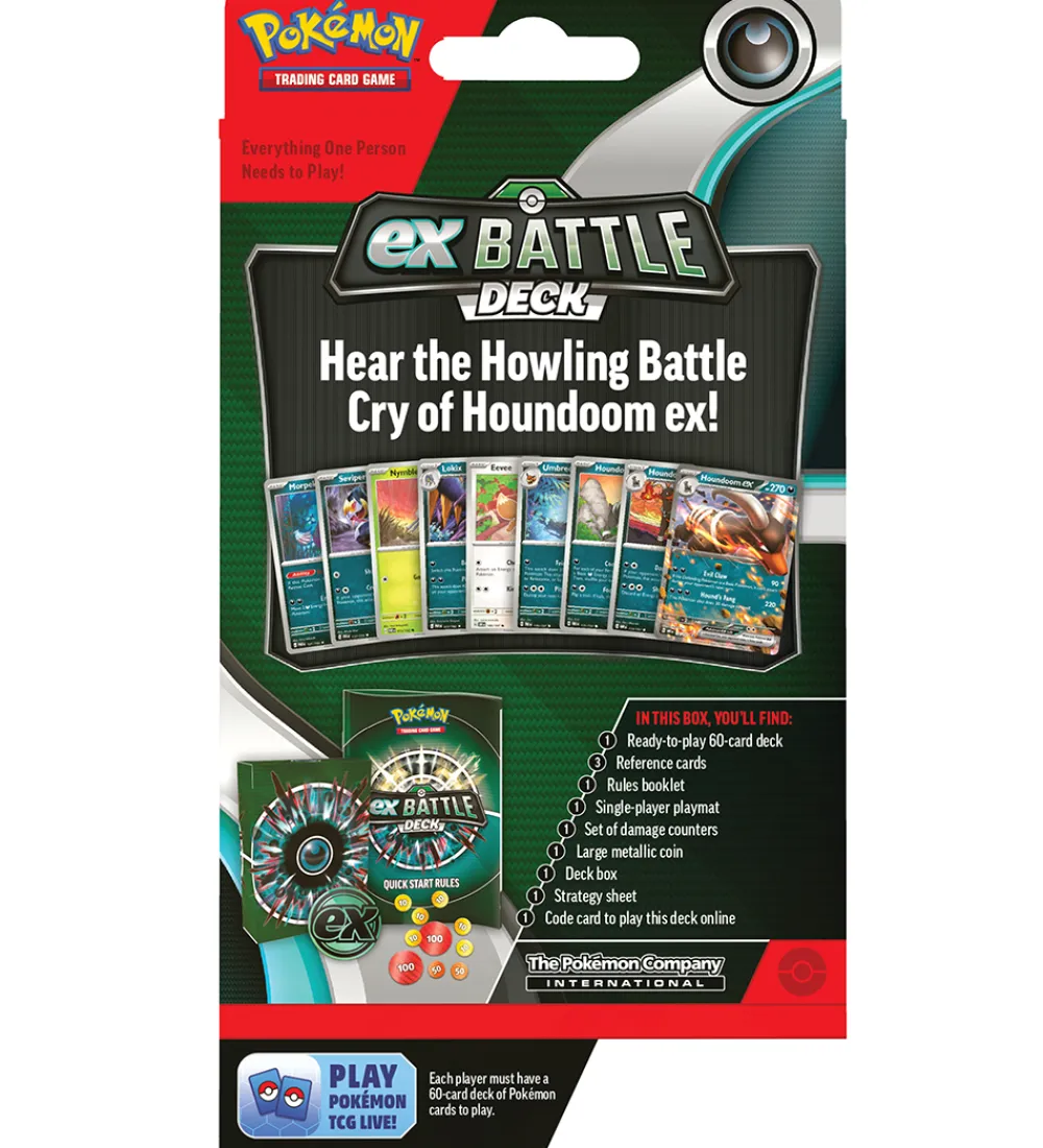 Pokémon Samlekort*Samlekort - Battle Deck - Houndoom ex