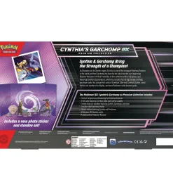 Samlekort-Pokémon Samlekort - Cynthia's Garchomp ex Box - Prem. Collection