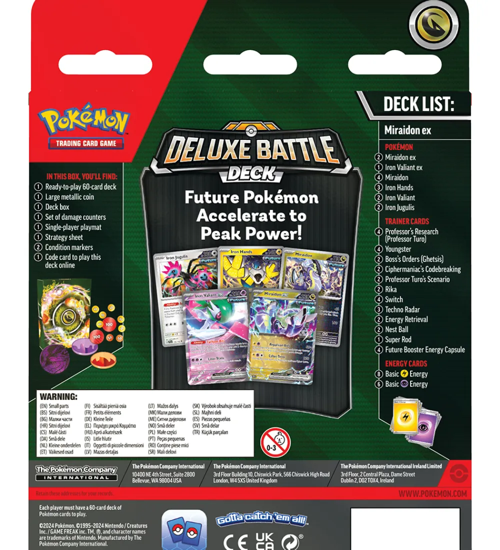 Pokémon Samlekort*Samlekort - Deluxe Battle Deck - Miraidon ex