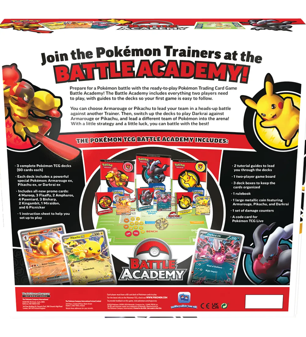 Spil|Samlekort-Pokémon Spil - Battle Academy m. Samlekort