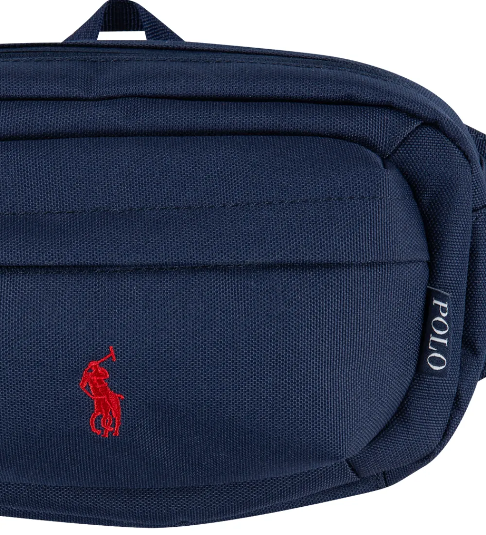 Polo Ralph Lauren Acc Bæltetasker*Polo Ralph Lauren Bæltetaske - Newport Navy m. Rød