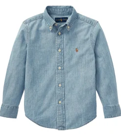 Konfirmationstøj-Polo Ralph Lauren Denimskjorte - Blå