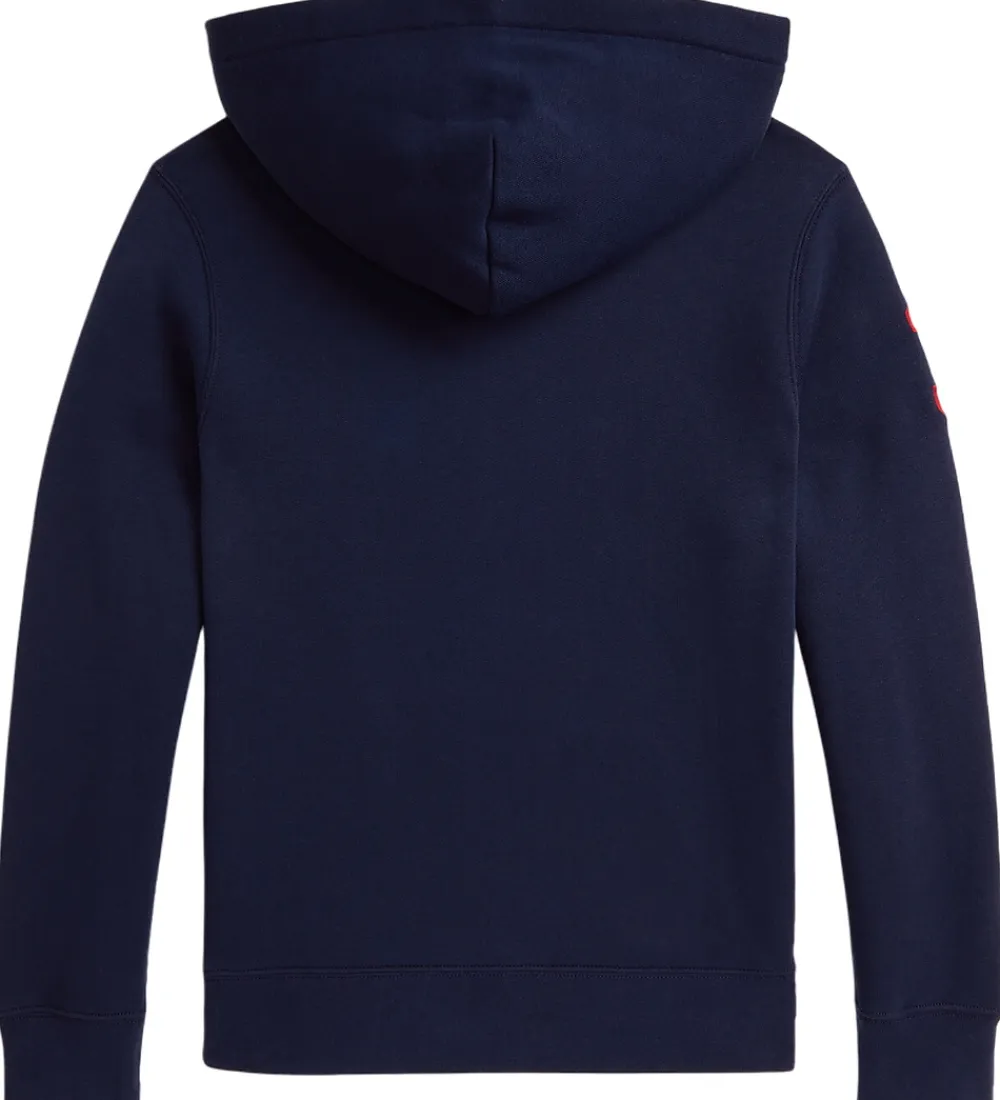 Polo Ralph Lauren Hættetrøjer*Hættetrøje - Refined Navy m. Rød