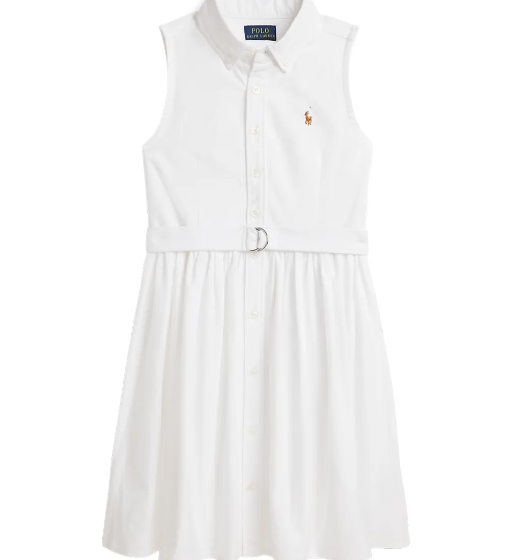 Polo Ralph Lauren Konfirmationstøj*Kjole - Latoyia - Hvid