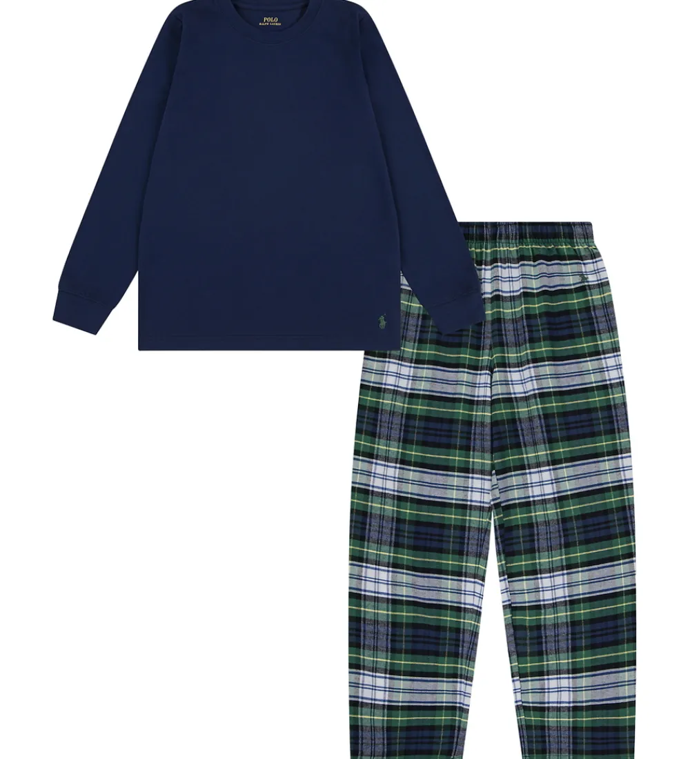 Nattøj-Polo Ralph Lauren Acc Polo Ralph Lauren Nattøj - White Gordon Plaid
