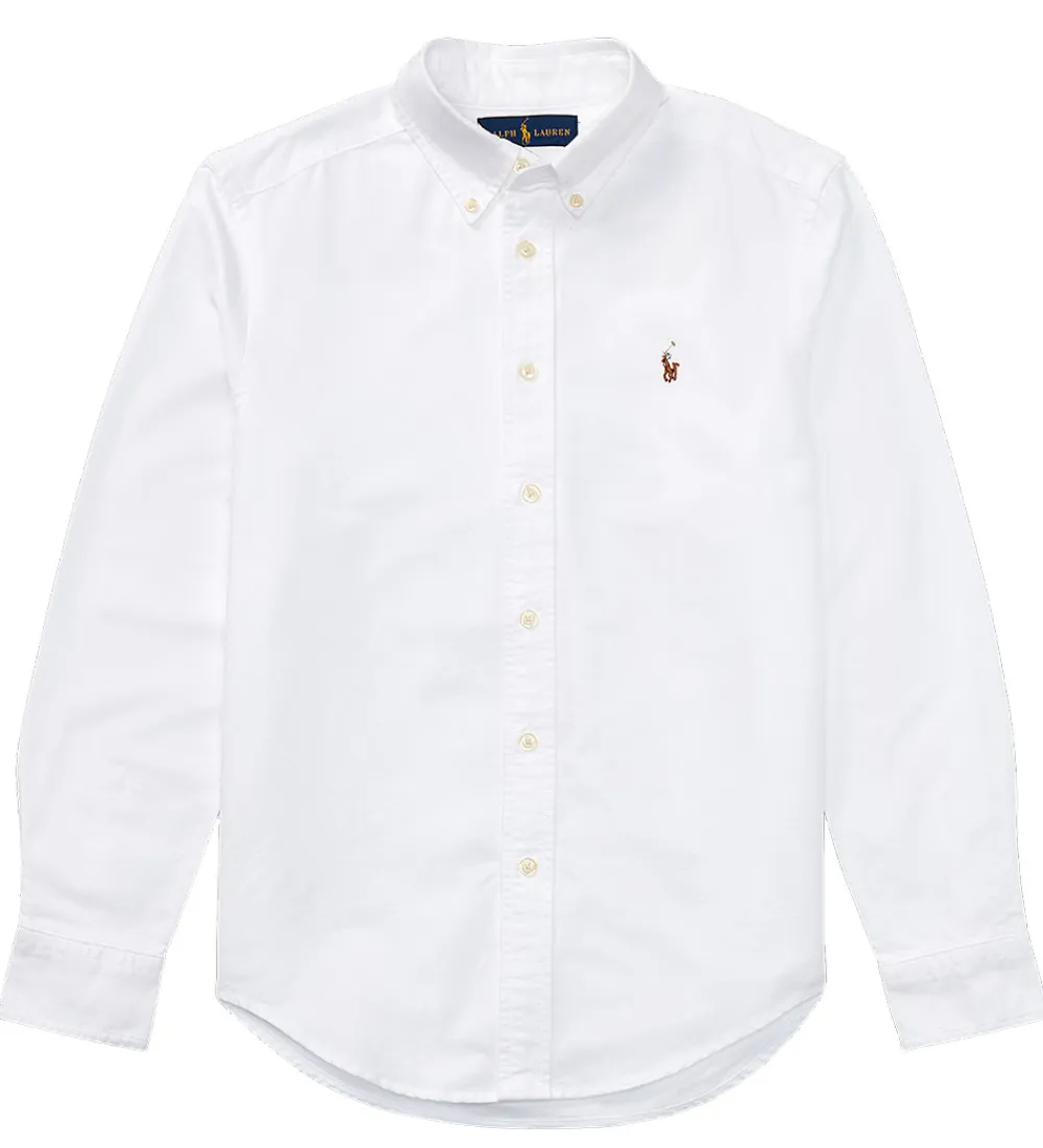 Konfirmationstøj-Polo Ralph Lauren Skjorte - Hvid