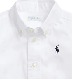 Polo Ralph Lauren Konfirmationstøj*Skjorte - Slim Fit - Hvid