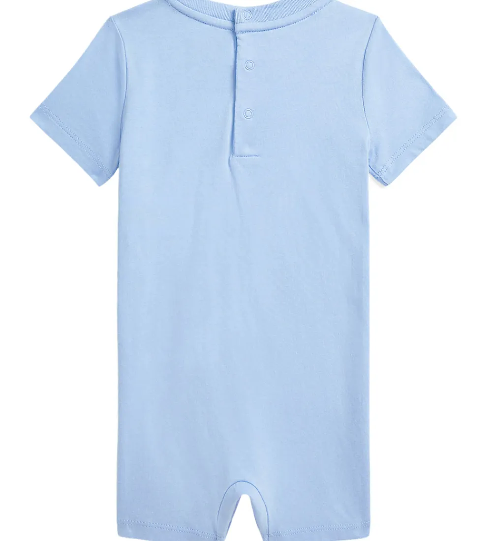 Polo Ralph Lauren Sommerdragter*Sommerdragt - Lyseblå m. Bamse