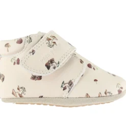 Begyndersko-Pom Pom Skindfutter - Beginners Velcro - Fungi AOP