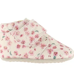 Pom Pom Begyndersko*Skindfutter - Beginners Velcro - Autumn Anemone AOP