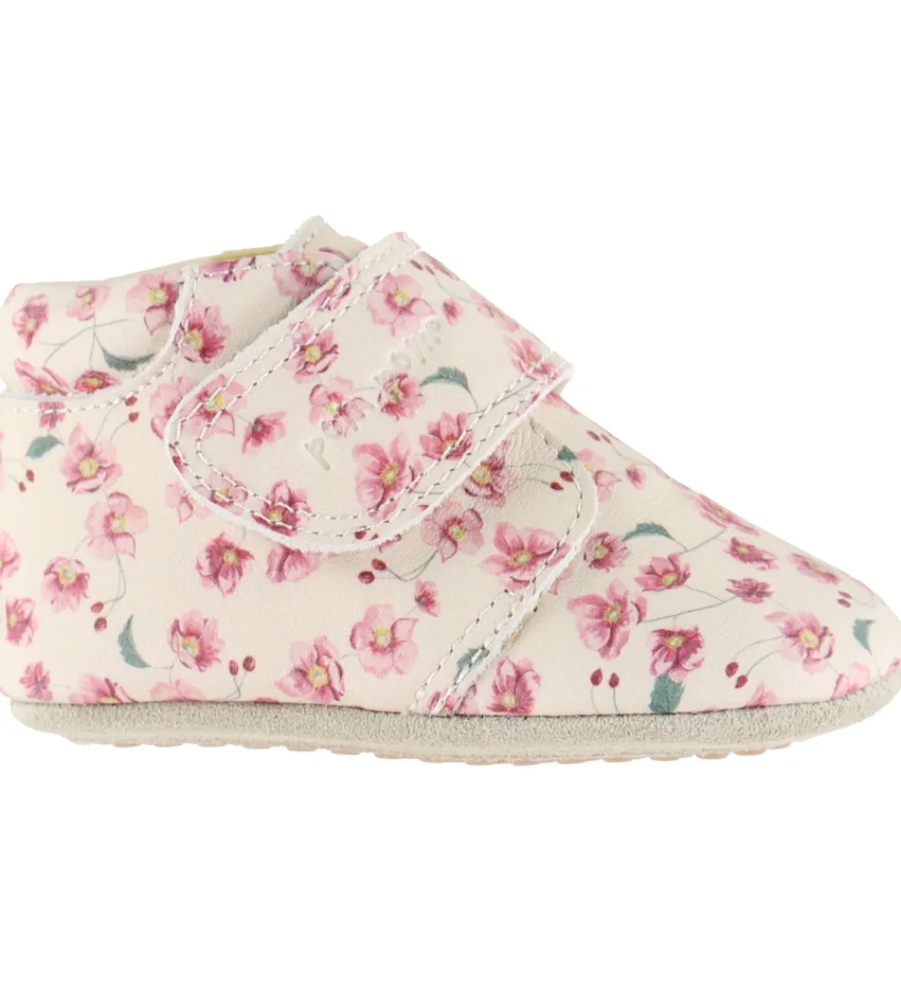 Pom Pom Begyndersko*Skindfutter - Beginners Velcro - Autumn Anemone AOP