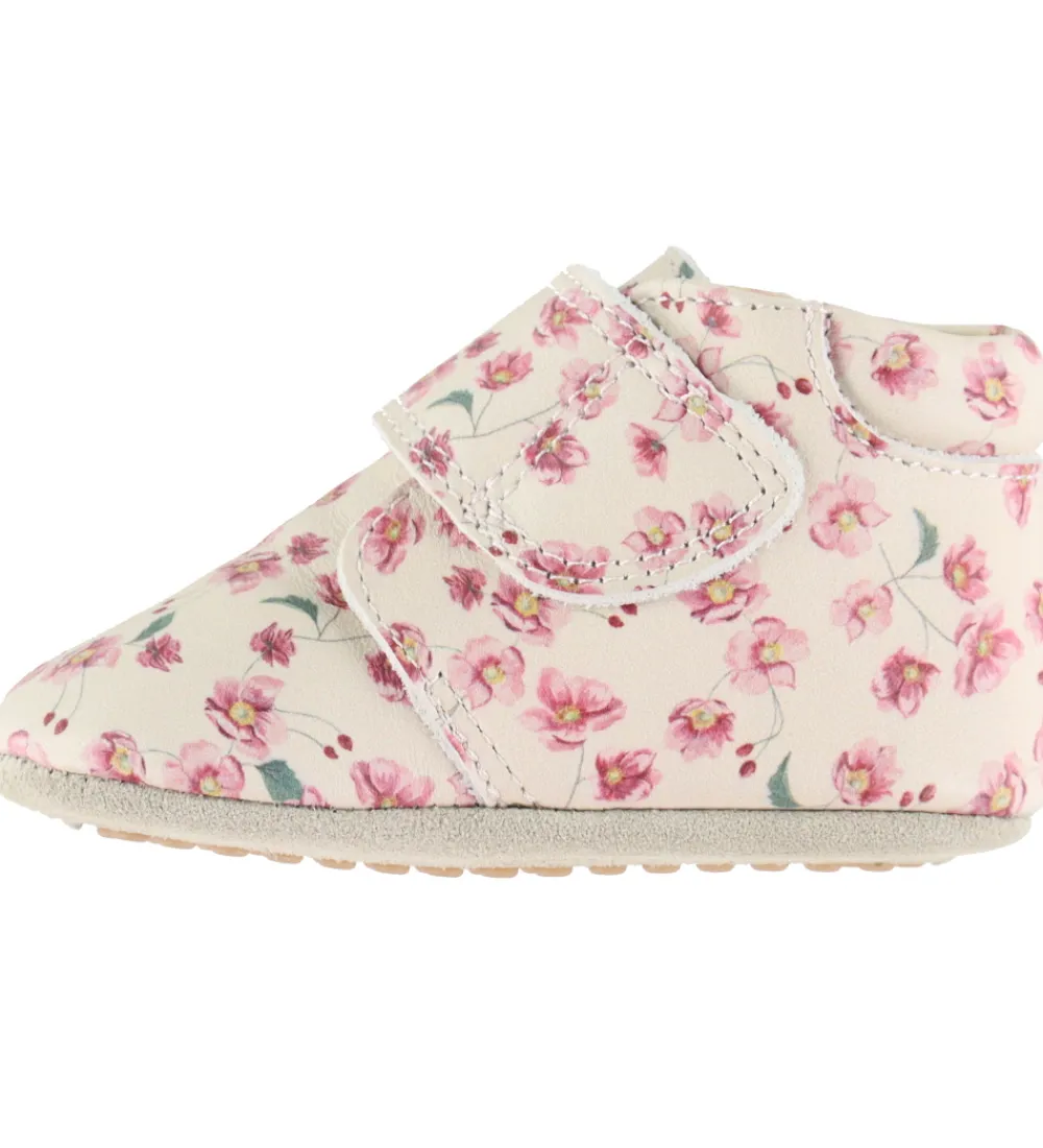 Pom Pom Begyndersko*Skindfutter - Beginners Velcro - Autumn Anemone AOP