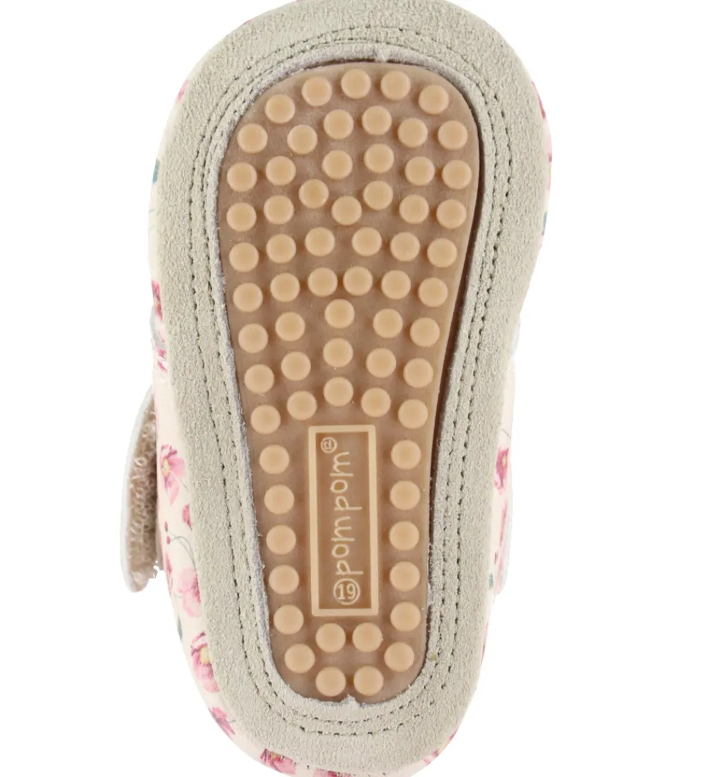 Pom Pom Begyndersko*Skindfutter - Beginners Velcro - Autumn Anemone AOP