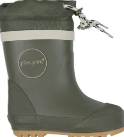 Termostøvler-Pom Pom Termostøvler - Hunter Green