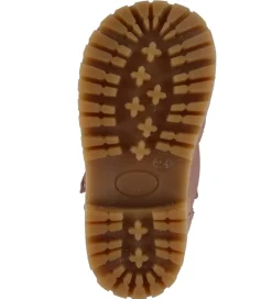 Pom Pom Vinterstøvler*Vinterstøvler - Broque Velcro Boot Tex - Dark Rose