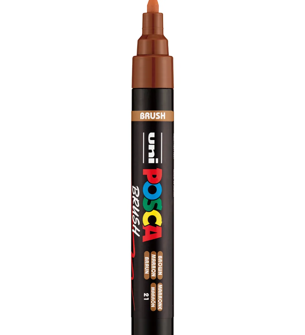 Posca Tuscher Og Farver|Kreativ Leg*Tusch - PC-5BR - Brun