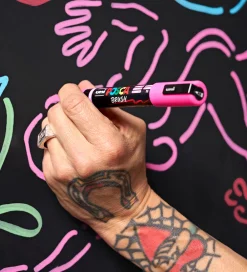 Tuscher Og Farver|Kreativ Leg-Posca Tusch - PC-5BR - Pink