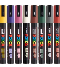 Tuscher Og Farver-Posca Tuscher - PC-5M - 8 stk. - Kolde Farver