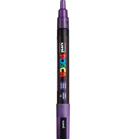 Tuscher Og Farver-Posca Tuscher - PC-3M - 4 stk. - Blå/Grøn/Lilla m. Glimmer