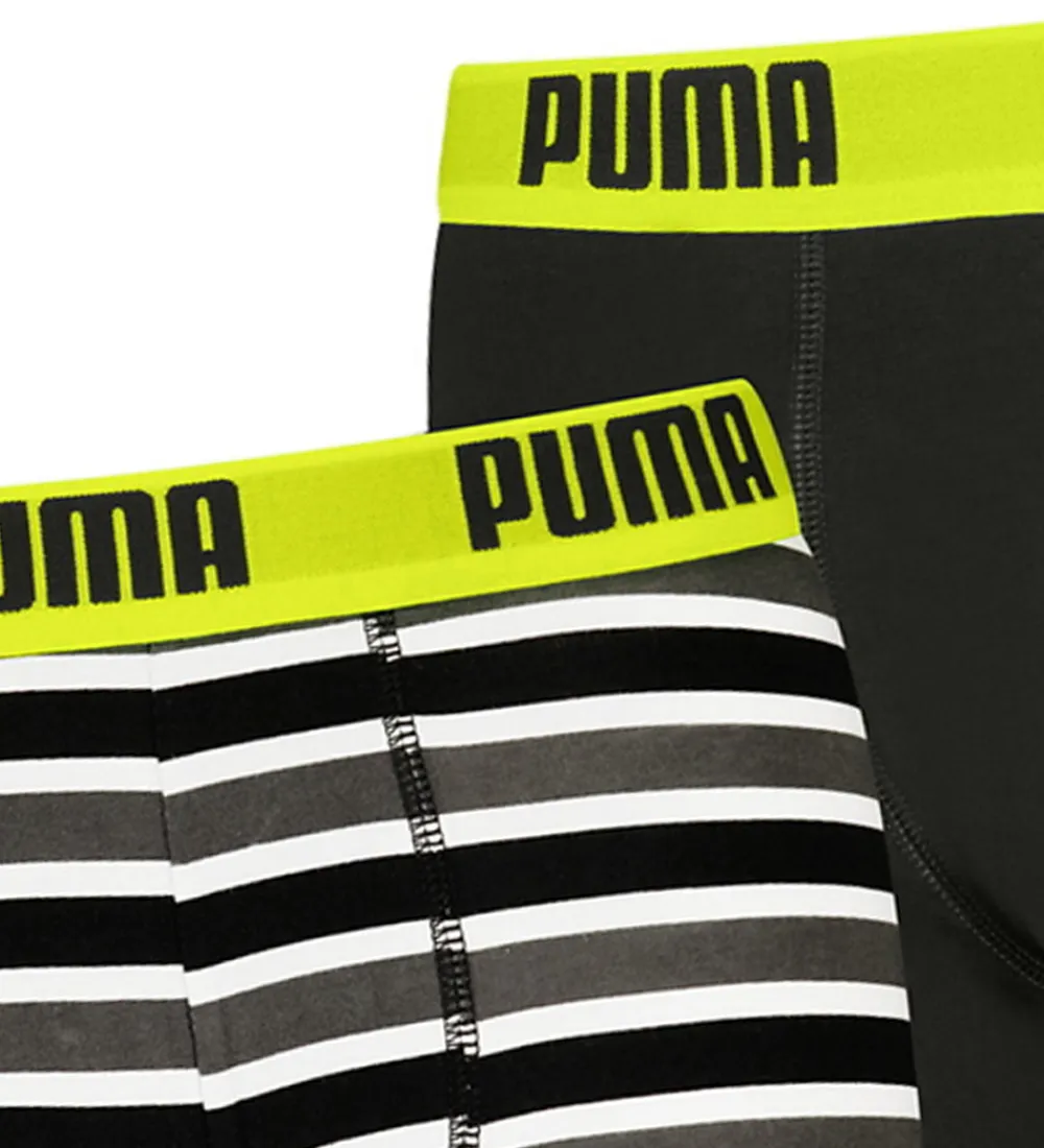 Undertøj-Puma Boxershorts - Everyday - 2-pak - Black Combo