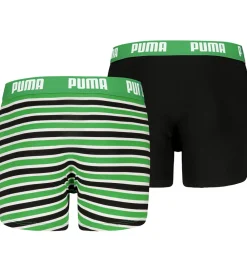 Undertøj-Puma Boxershorts - Everyday - 2-pak - Grøn/Sort