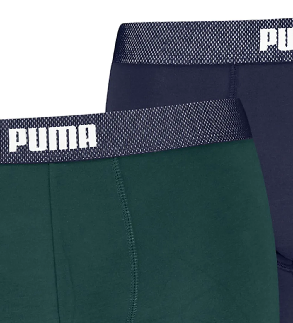 Puma Undertøj*Boxershorts - 2-pak - Grøn/Navy