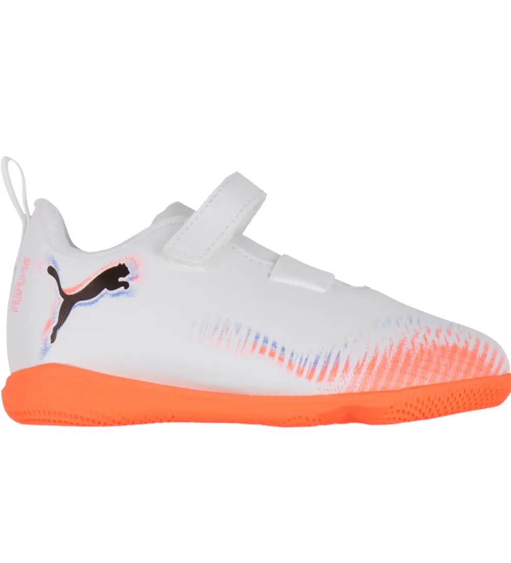 Puma Indendørssko|Fodboldstøvler - Indendørs (Ic)*Fodboldstøvler - Future 8 Play V IT Jr - Hvid/ Sort/Gl
