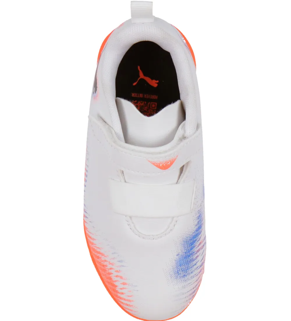 Puma Indendørssko|Fodboldstøvler - Indendørs (Ic)*Fodboldstøvler - Future 8 Play V IT Jr - Hvid/ Sort/Gl