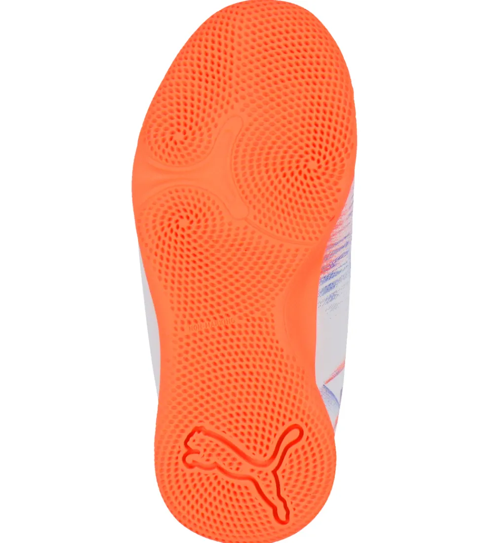 Puma Indendørssko|Fodboldstøvler - Indendørs (Ic)*Fodboldstøvler - Future 8 Play V IT Jr - Hvid/ Sort/Gl