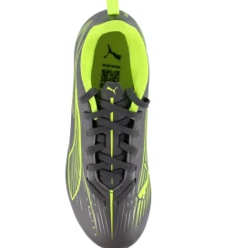 Puma Fodboldstøvler - Græs (Fg)*Fodboldstøvler - Ultra 5 Play FG/AG Jr - Silver Yellow/Aged