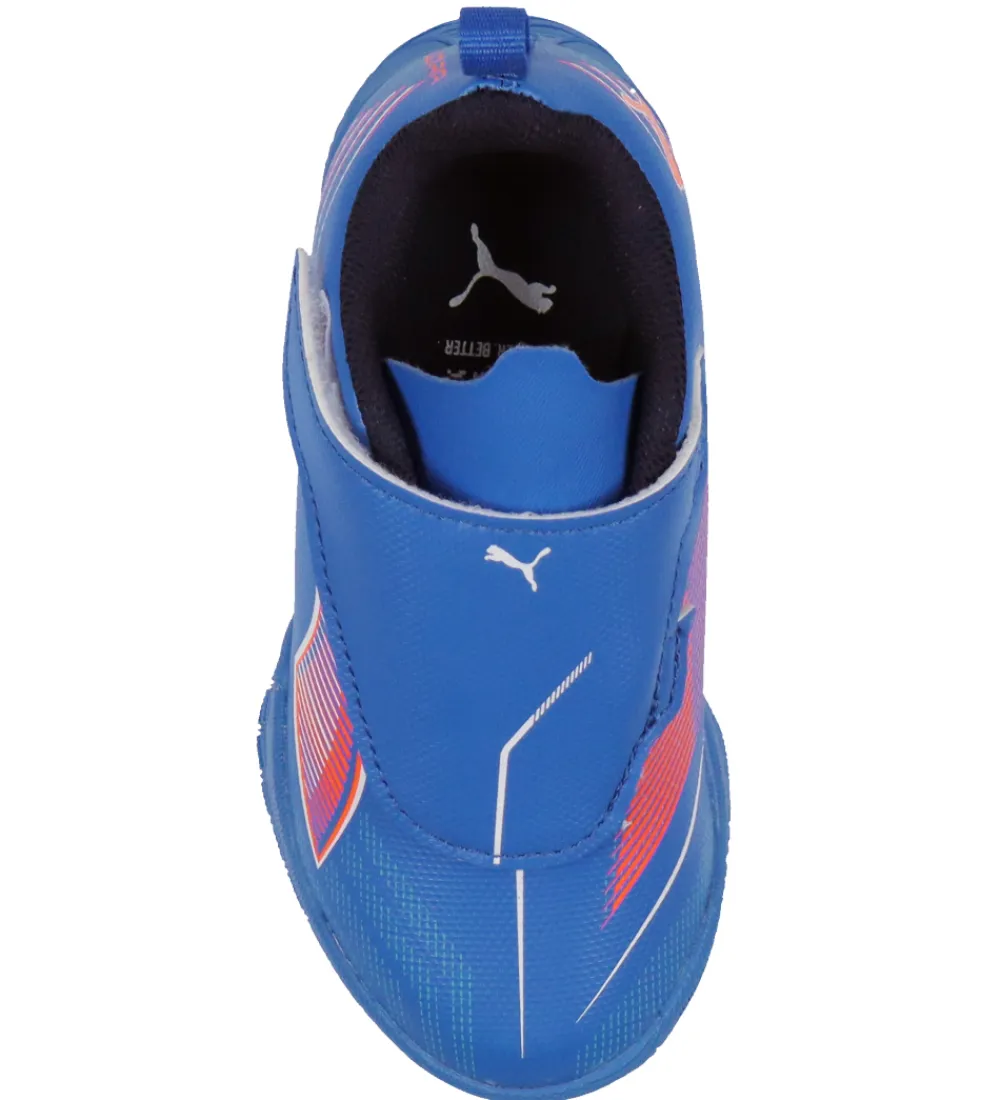 Indendørssko|Fodboldstøvler - Indendørs (Ic)-Puma Indendørssko - Ultra 6 Play V IT Jr - Ultra Blue/Hvid/Gl