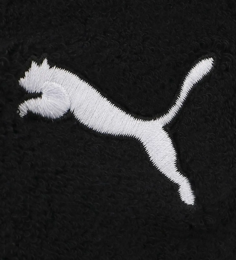 Hårbånd-Puma Svedbånd - Frotté - Sort