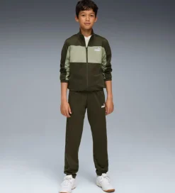 Puma Træningssæt*Træningssæt - Poly Colorblock - Dark Olive