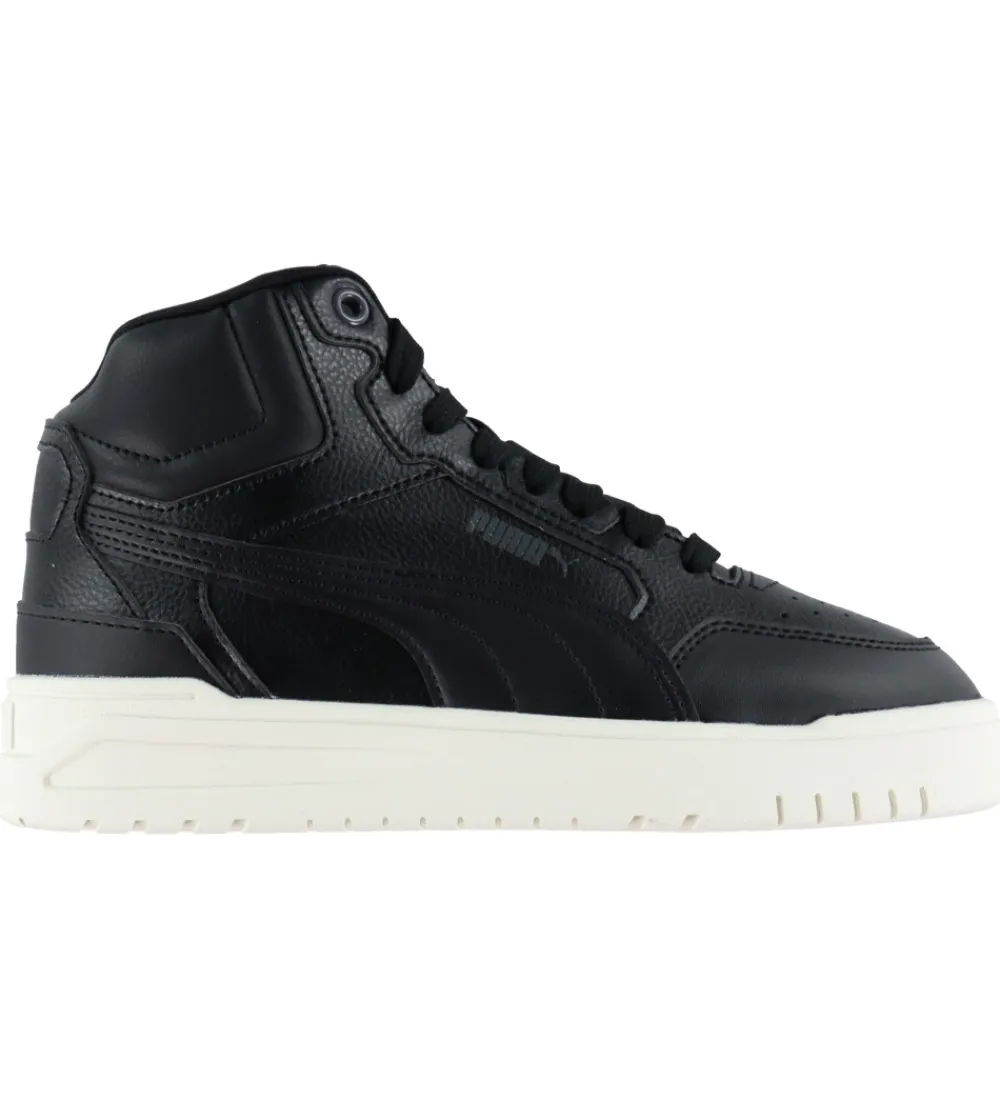 Puma Vinterstøvler*Vinterstøvler - Shuffle Downtown Mid Fur Jr - Black/Shadow