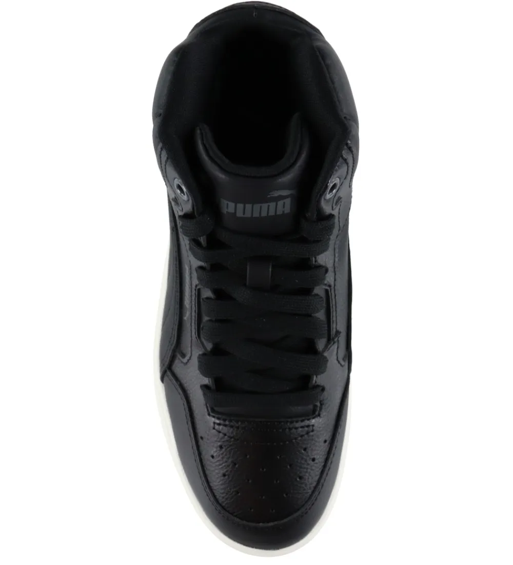 Puma Vinterstøvler*Vinterstøvler - Shuffle Downtown Mid Fur Jr - Black/Shadow