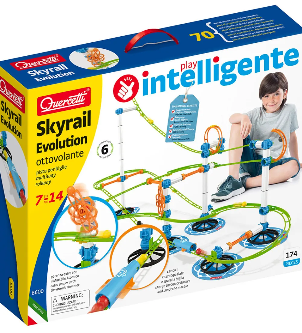 Kuglebaner-Quercetti Kuglebane - Skyrail Evolution Ottovolante Multiway Rol