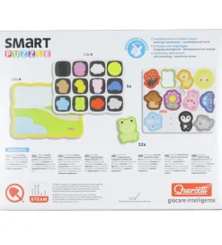Quercetti Magnetlegetøj*Puslespil - Magnetisk Puslespil m. Farver