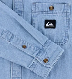 Skjorter-Quiksilver Denimskjorte - Bozeman - Flint Stone