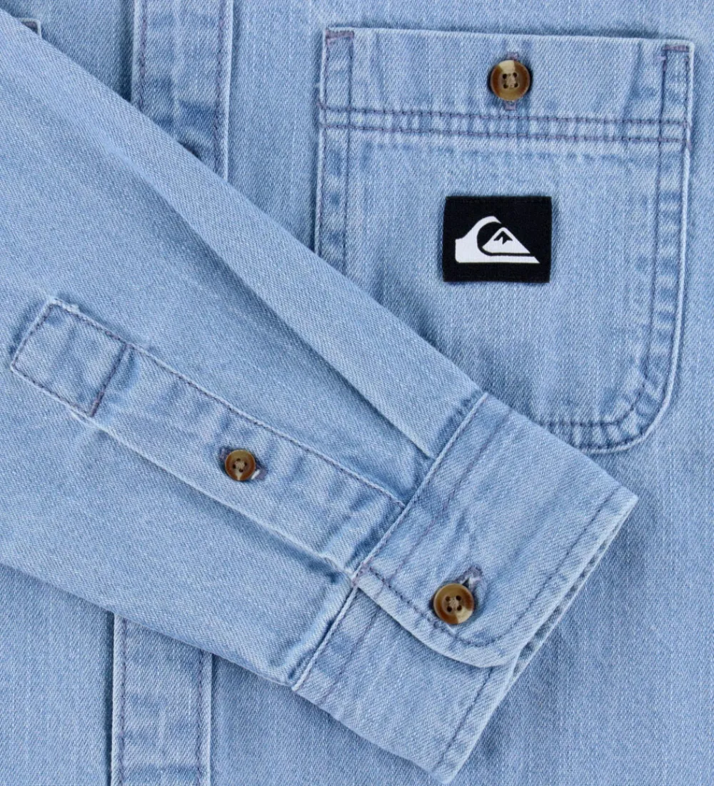 Skjorter-Quiksilver Denimskjorte - Bozeman - Flint Stone