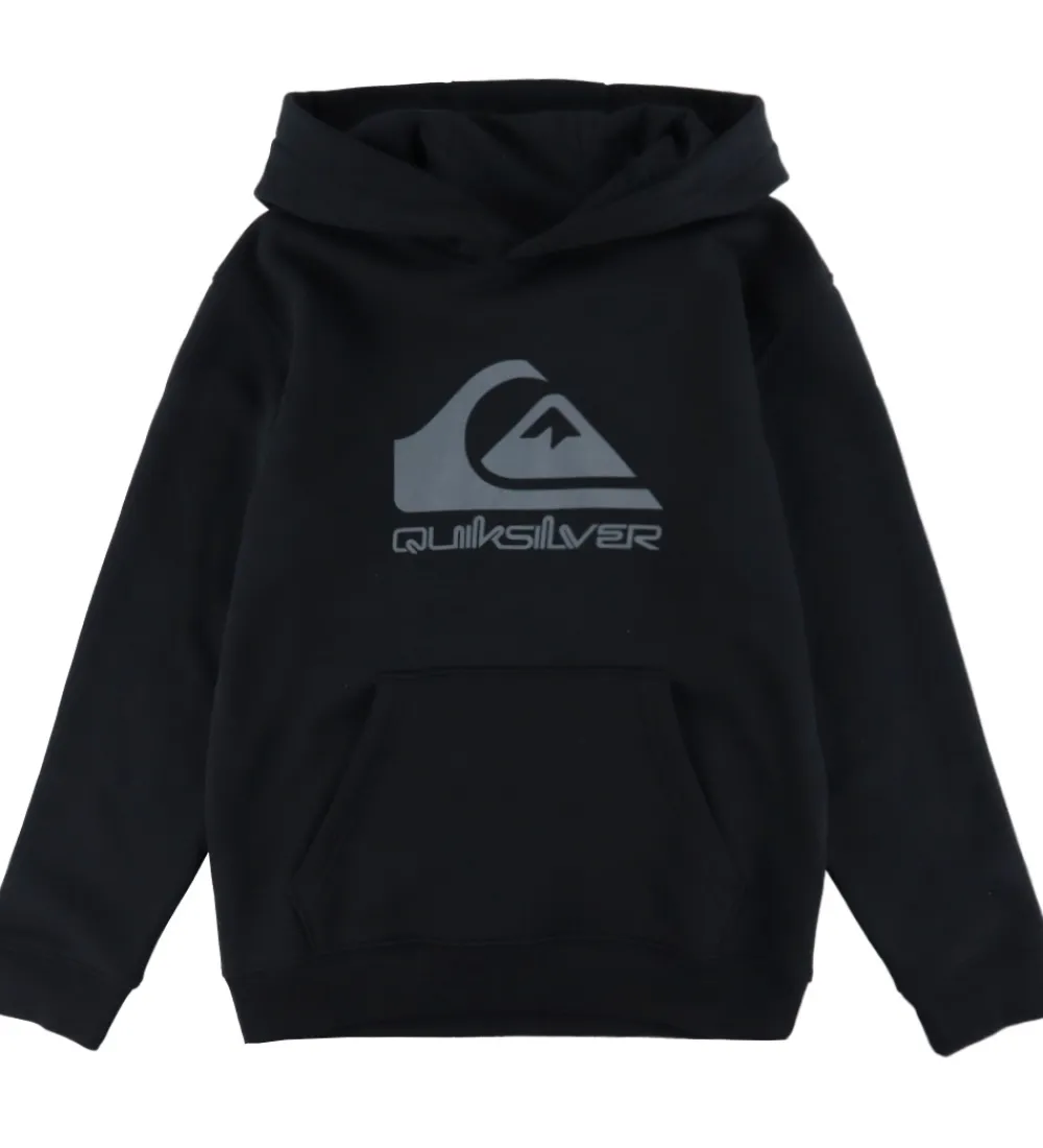 Quiksilver Hættetrøjer*Hættetrøje - Comp Logo - Sort