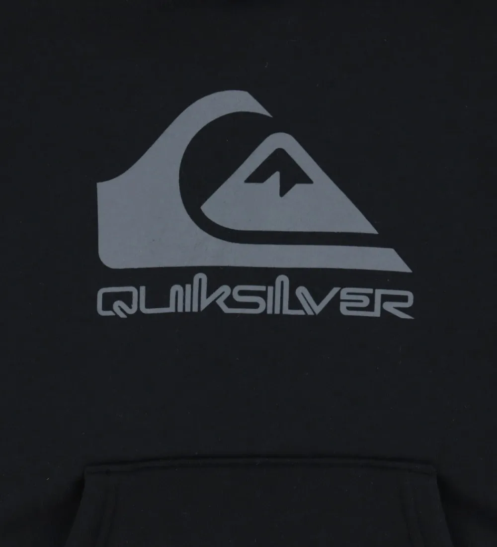 Quiksilver Hættetrøjer*Hættetrøje - Comp Logo - Sort