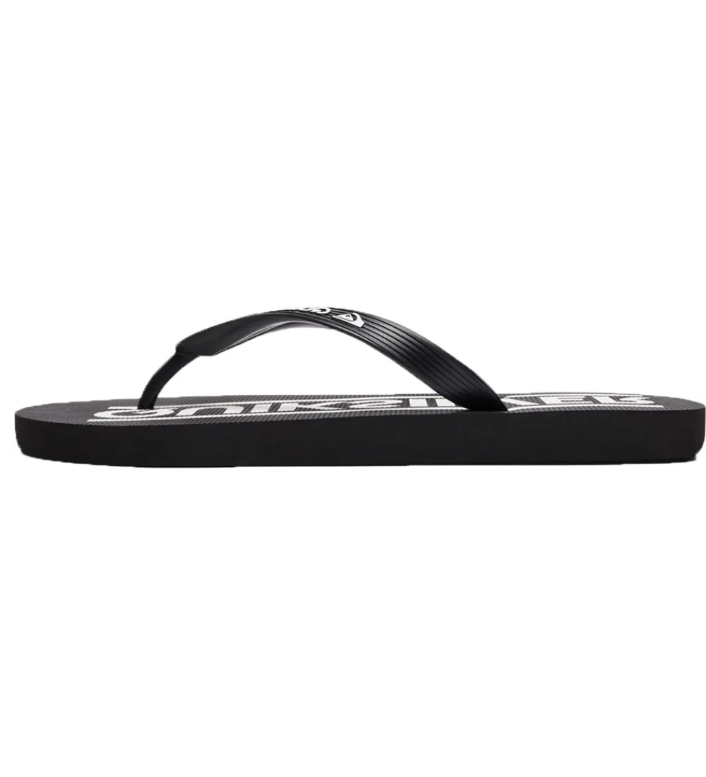 Quiksilver Klipklappere*Klipklapper - Java Wordmark - Sort/Hvid