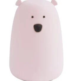 Rabbit & Friends Natlamper|Lamper*Lampe - Bjørn - 10,7x16 cm - Rosa