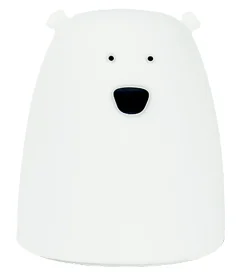 Rabbit & Friends Natlamper*Lampe - Lille Bjørn - 8,5x10 cm - Hvid