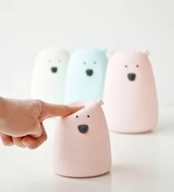 Rabbit & Friends Natlamper*Lampe - 10x8,5 cm - Lille Bjørn - Blå