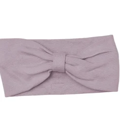 Hårbånd-Racing Kids Pandebånd m. Sløjfe - 2-lags - Dusty Lavender