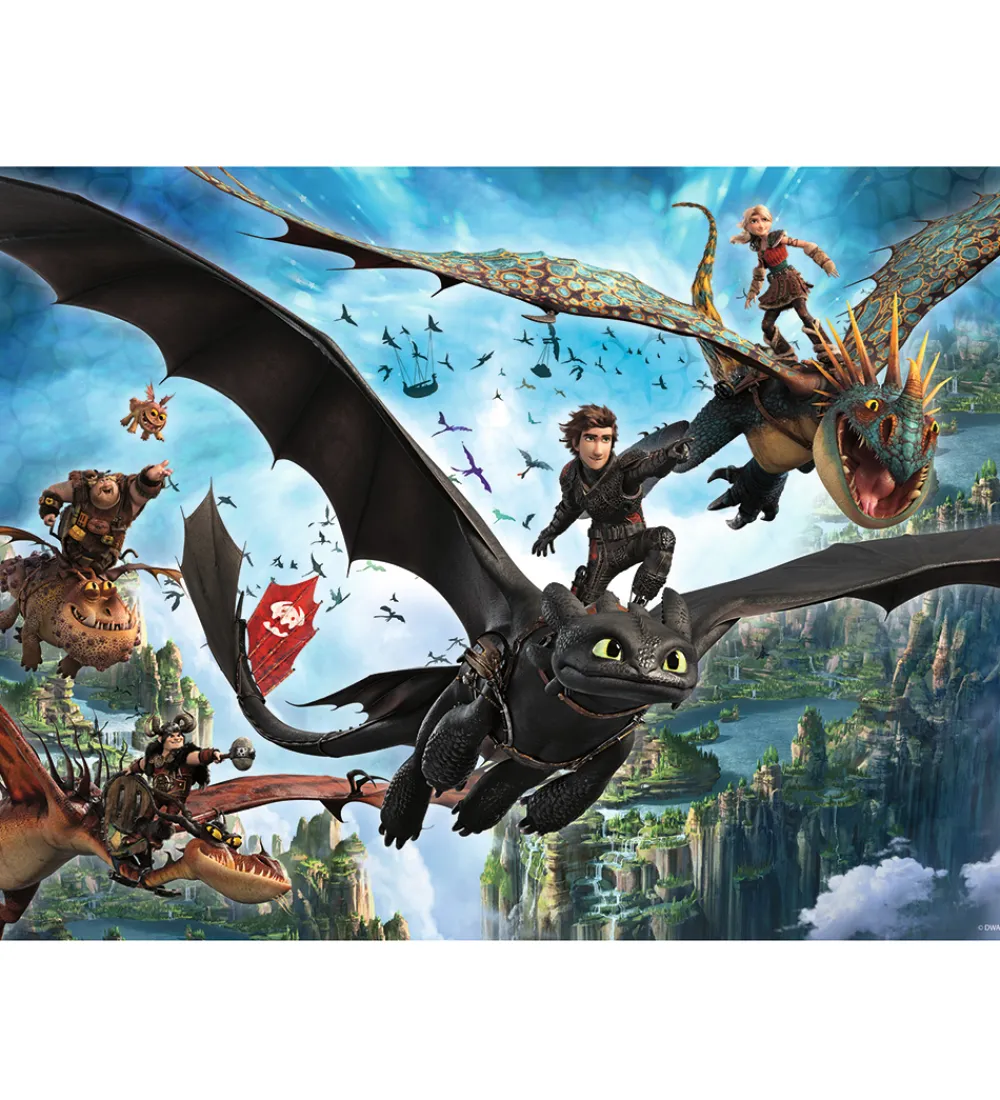Ravensburger Puslespil*Puslespil - 150 Brikker - Dragons