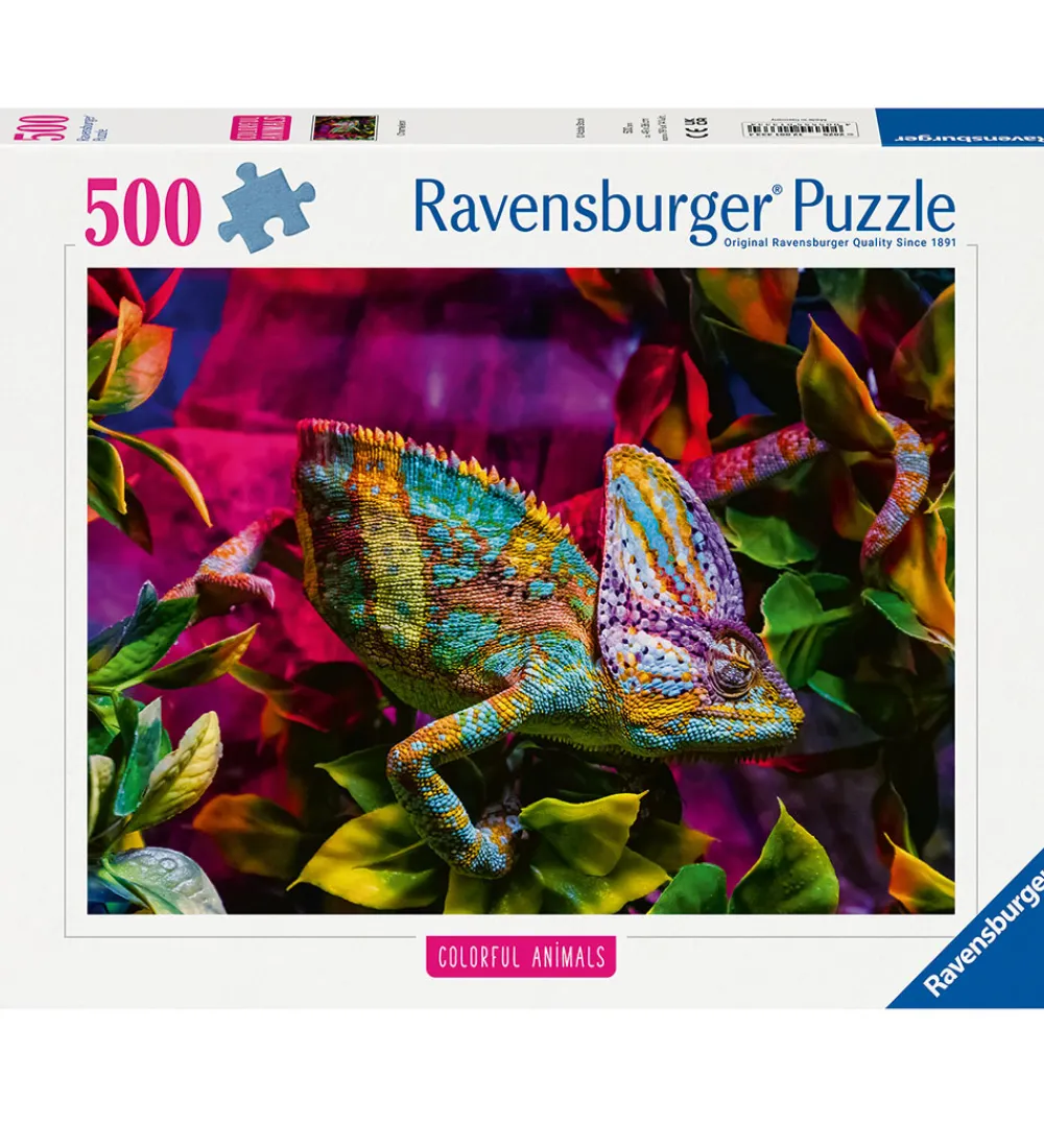 Ravensburger Puslespil*Puslespil - 500 Brikker - Chameleon